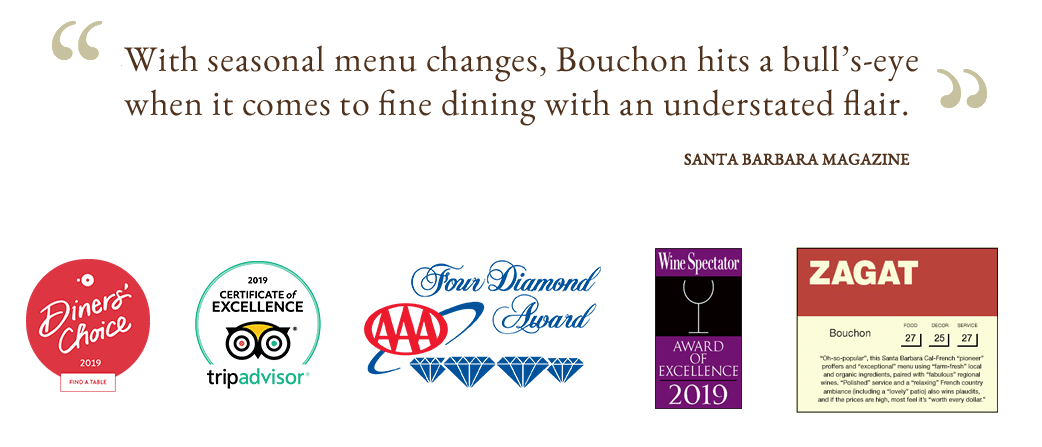 quotes from customers of bouchon Santa Barbara