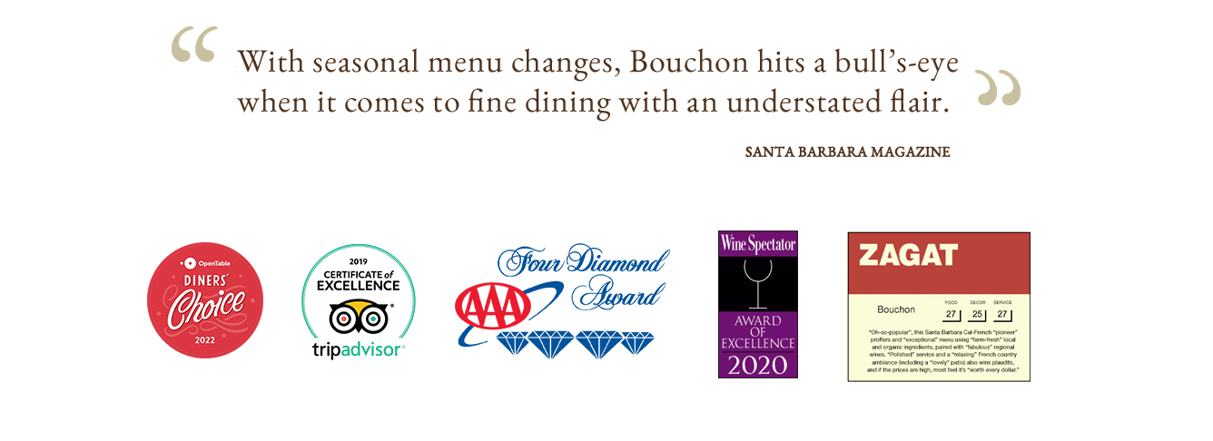 quotes from customers of bouchon Santa Barbara